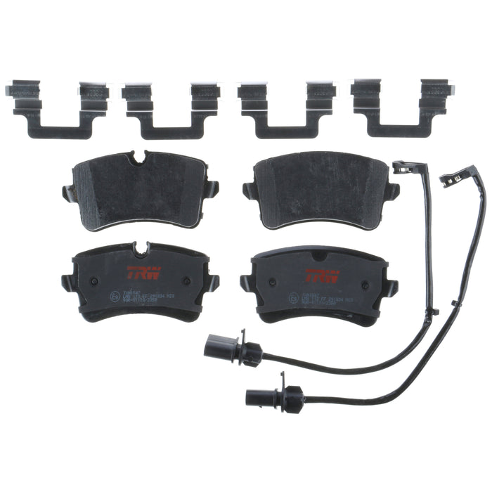 Rear Disc Brake Pad Set for Audi A6 Quattro 2012 - 2018 TRW Ultra TXH1547