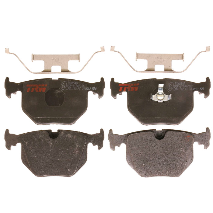 Rear Disc Brake Pad Set for BMW 850i 1991 - 1992 TRW Ultra TXH0548