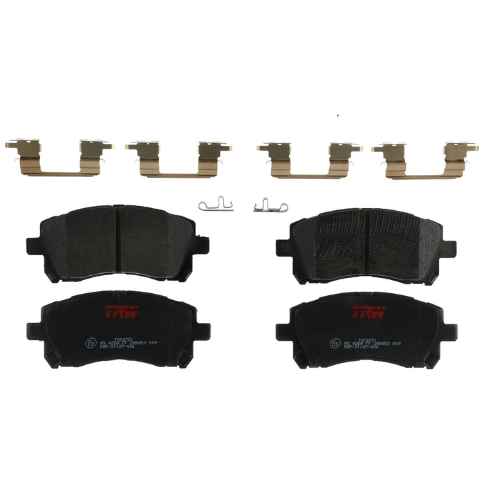 Front Disc Brake Pad Set for Subaru Forester 1998 - 2002 TRW Ultra TXC0721