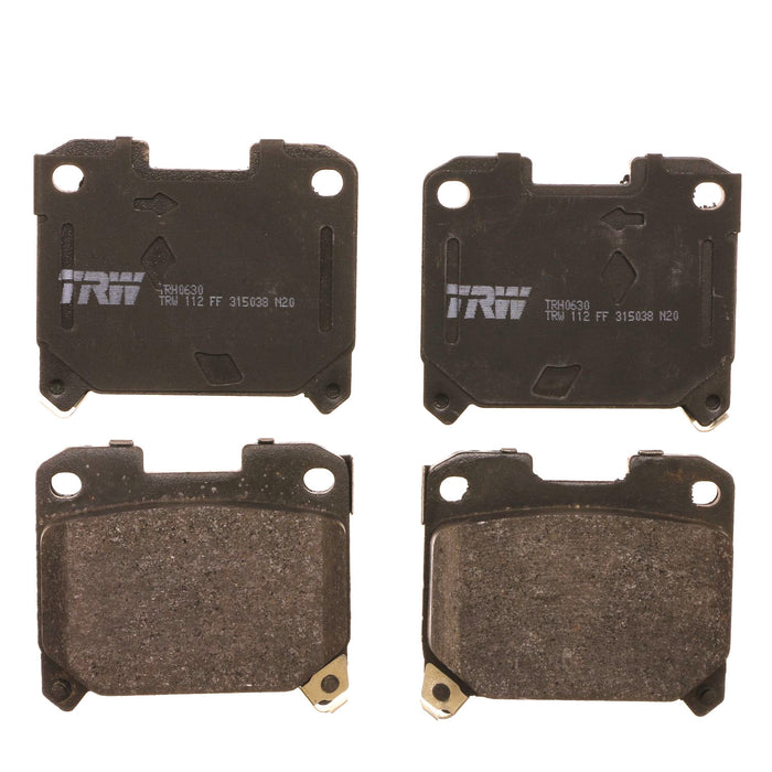 Rear Disc Brake Pad Set for Toyota Supra 1993 - 1998 TRW Pro TRH0630