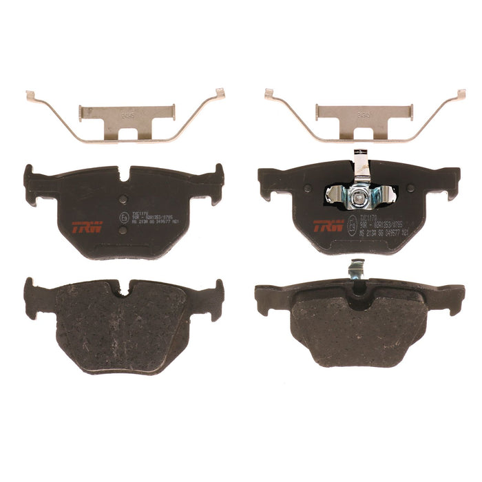 Rear Disc Brake Pad Set for BMW 335i 2010 - 2013 TRW Ultra TXC1170
