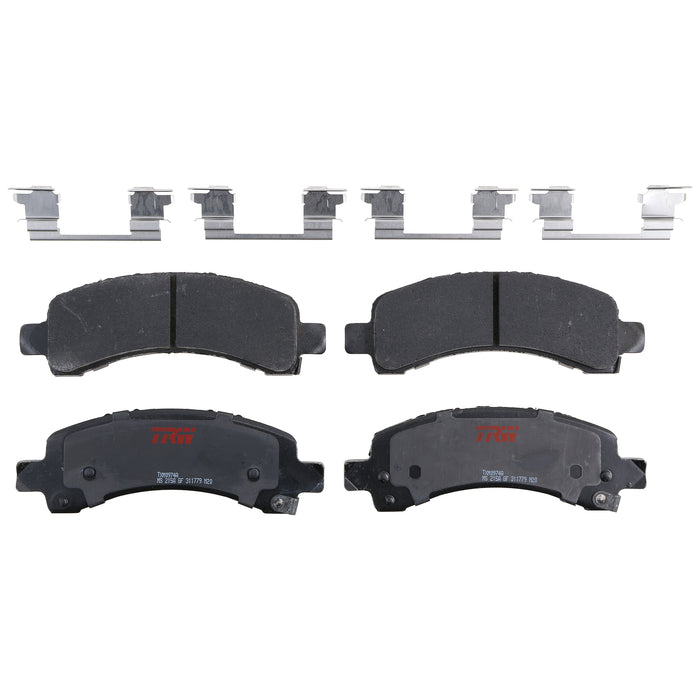 Rear Disc Brake Pad Set for Chevrolet Tahoe 2002 - 2006 TRW Ultra TXM0974A
