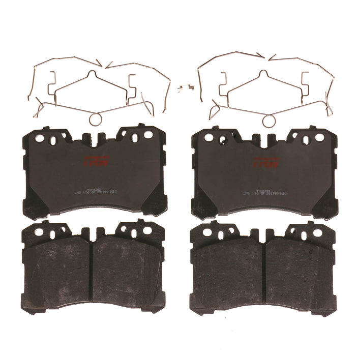 Front Disc Brake Pad Set for Lexus LS460 2007 - 2017 TRW Ultra TXH1282
