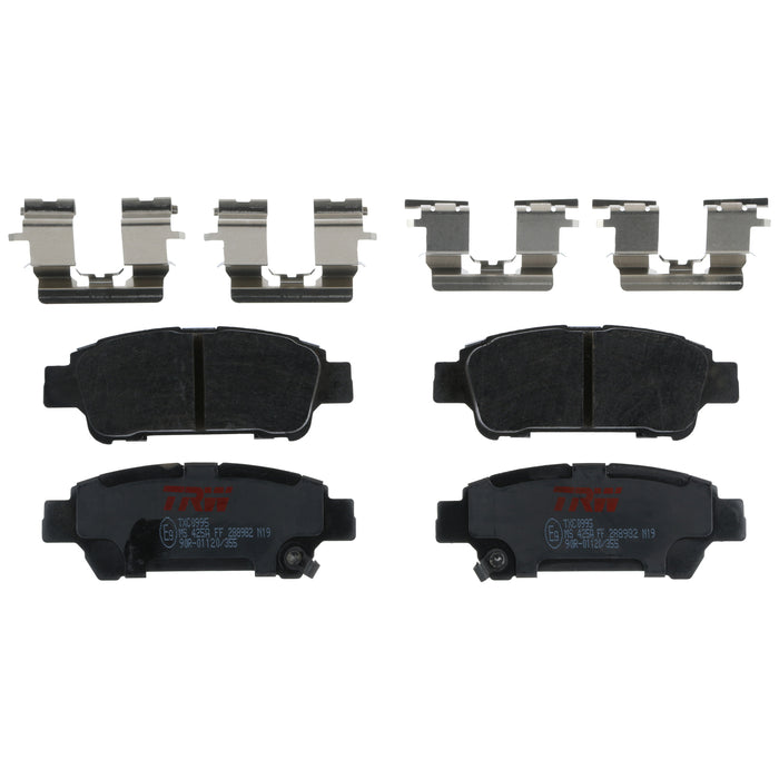 Rear Disc Brake Pad Set for Toyota Sienna 2004 - 2010 TRW Ultra TXC0995