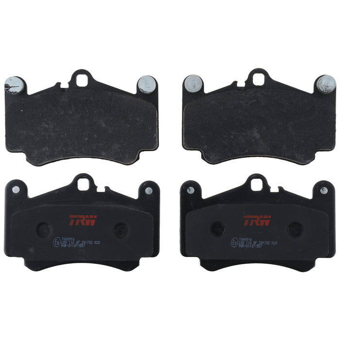 Front Disc Brake Pad Set for Porsche 911 2001 - 2012 TRW Ultra TXH0916