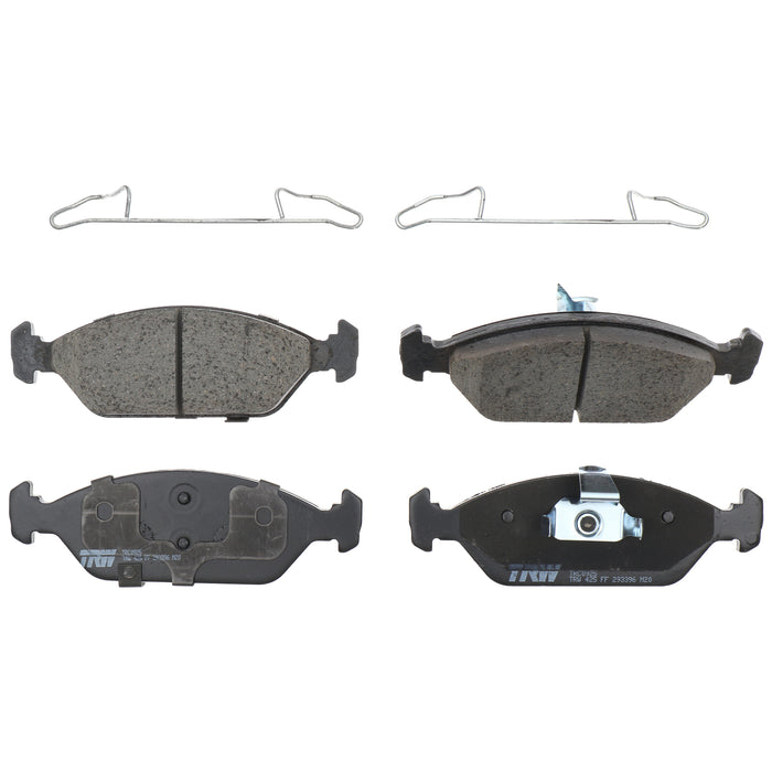 Front Disc Brake Pad Set for Kia Sephia 1994 - 1999 TRW Pro TRC0925