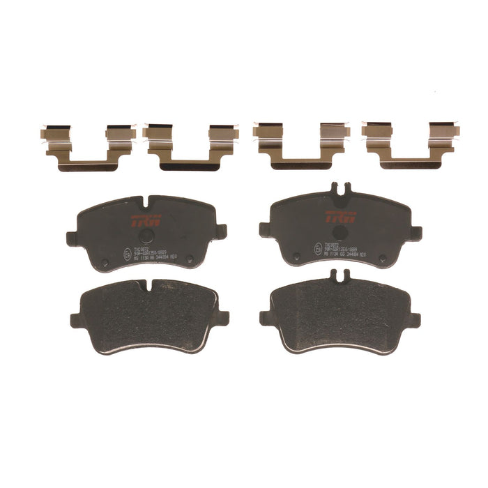 Front Disc Brake Pad Set for Mercedes-Benz C230 2003 - 2005 TRW Ultra TXC0872
