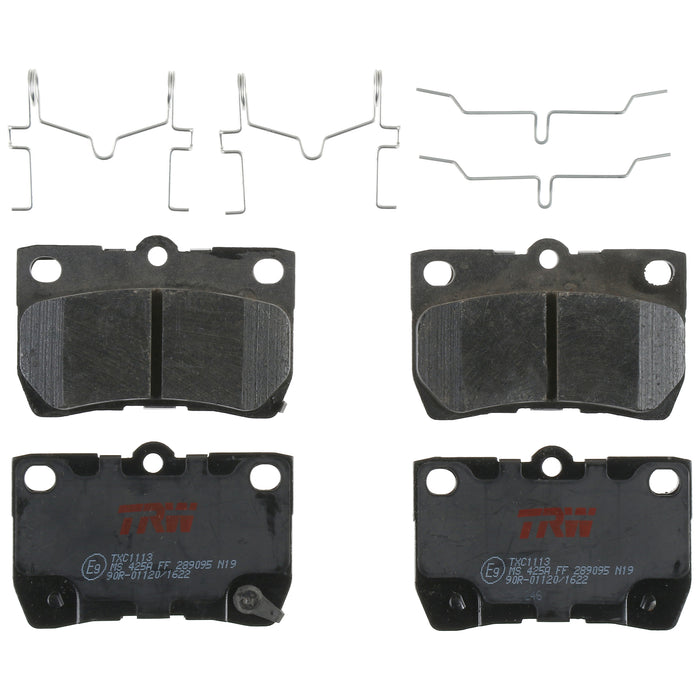 Rear Disc Brake Pad Set for Lexus IS250 2006 - 2013 TRW Ultra TXC1113