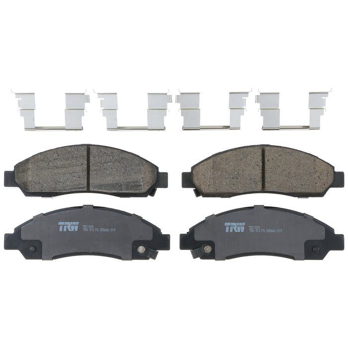 Front Disc Brake Pad Set for Chevrolet Colorado 2004 - 2008 TRW Pro TRC1039