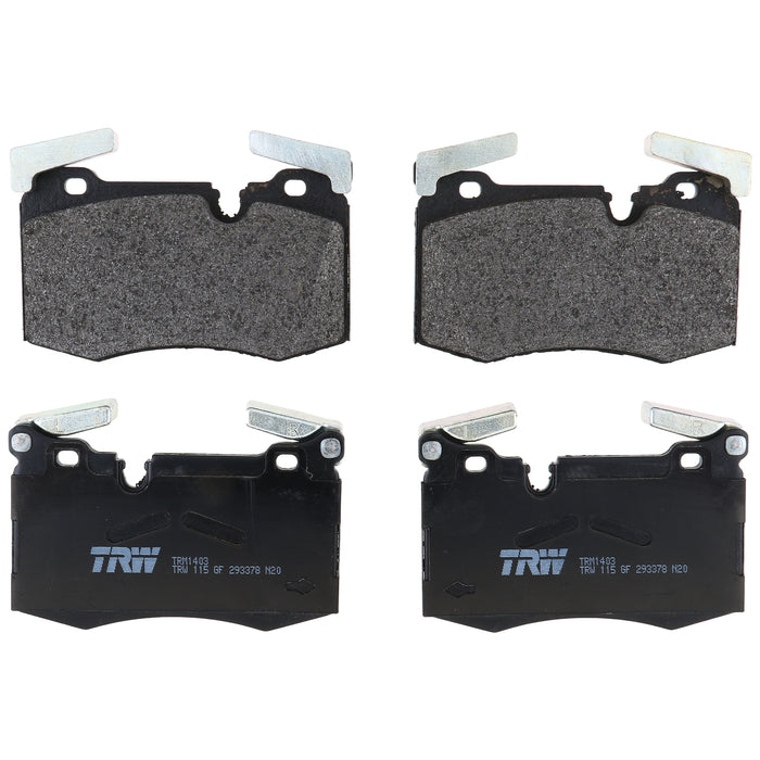 Front Disc Brake Pad Set for Mini Cooper 2009 - 2015 TRW Pro TRM1403