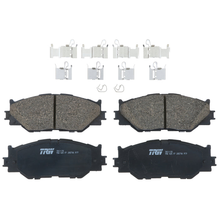 Front Disc Brake Pad Set for Lexus IS250 2006 - 2008 TRW Pro TRC1178