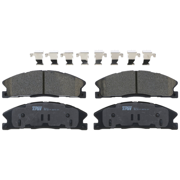 Front Disc Brake Pad Set for Ford Explorer 2013 - 2015 TRW Pro TRC1611