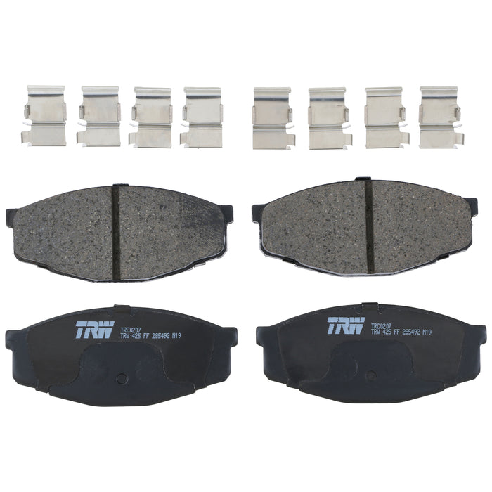 Front Disc Brake Pad Set for Toyota Pickup 1985 - 1995 TRW Pro TRC0207