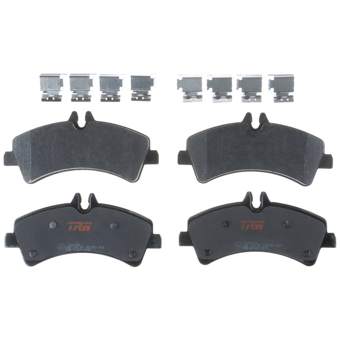 Rear Disc Brake Pad Set for Mercedes-Benz Sprinter 3500 2010 - 2018 TRW Ultra TXH1318