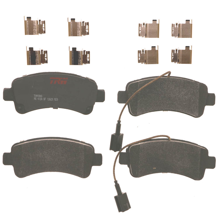Rear Disc Brake Pad Set for Ram ProMaster 1500 2015 - 2021 TRW Ultra TXM1840