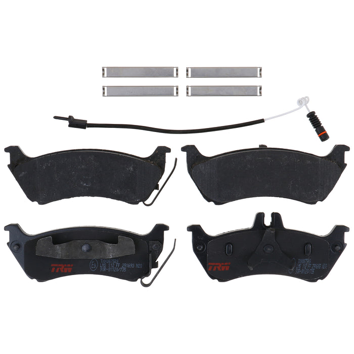 Rear Disc Brake Pad Set for Mercedes-Benz ML320 1998 - 2003 TRW Ultra TXH0875ES