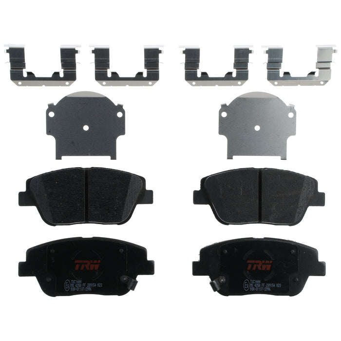 Front Disc Brake Pad Set for Hyundai Sonata 2011 - 2015 TRW Ultra TXC1444
