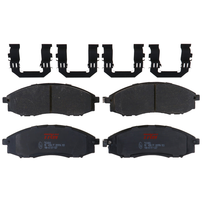 Front Disc Brake Pad Set for Nissan Xterra 2000 - 2004 TRW Ultra TXC0830