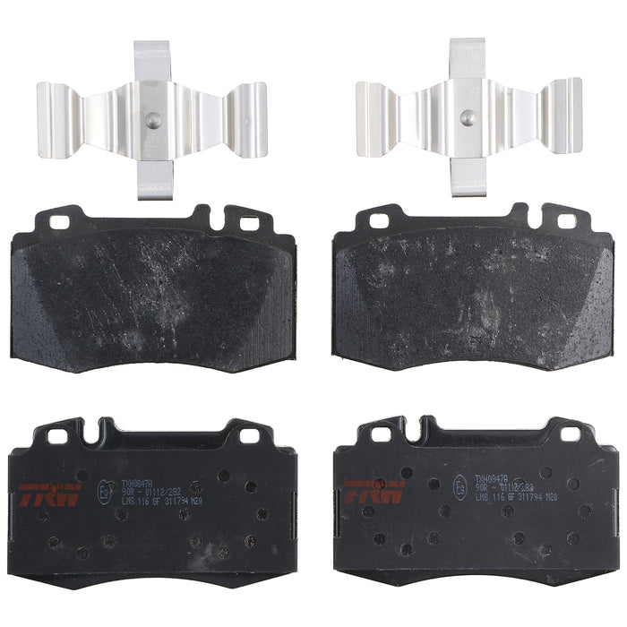 Front Disc Brake Pad Set for Mercedes-Benz E350 2006 - 2009 TRW Ultra TXH0847A