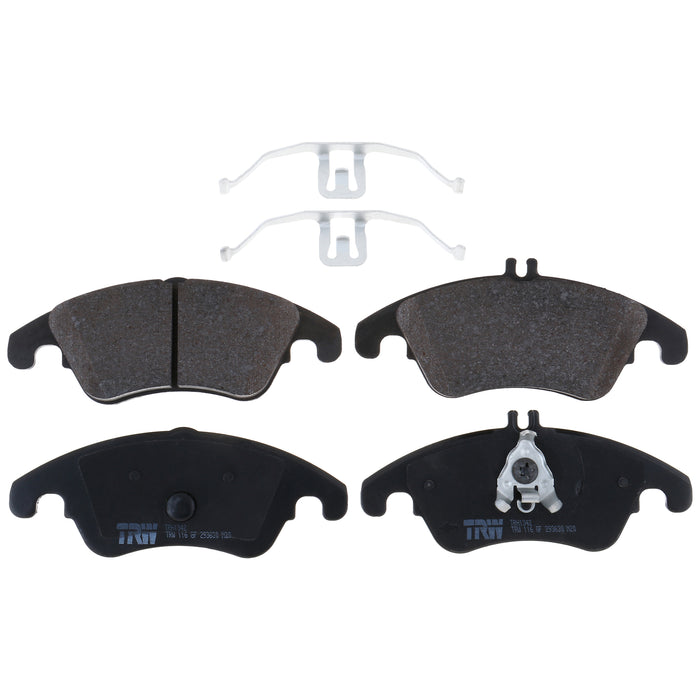 Front Disc Brake Pad Set for Mercedes-Benz E350 2010 - 2016 TRW Pro TRH1342