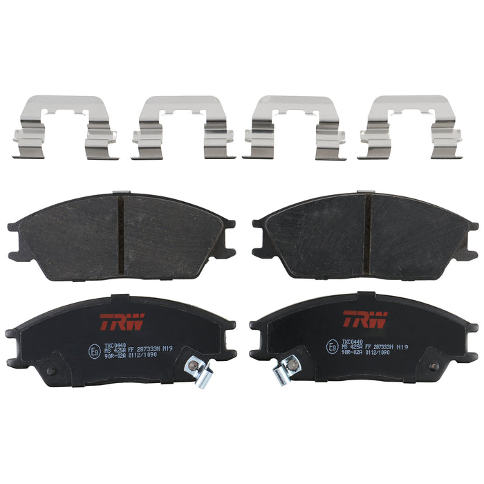 Front Disc Brake Pad Set for Hyundai Accent 1995 - 2005 TRW Ultra TXC0440