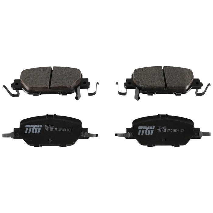 Rear Disc Brake Pad Set for Honda CR-V 2017 - 2025 TRW Pro TRC2037