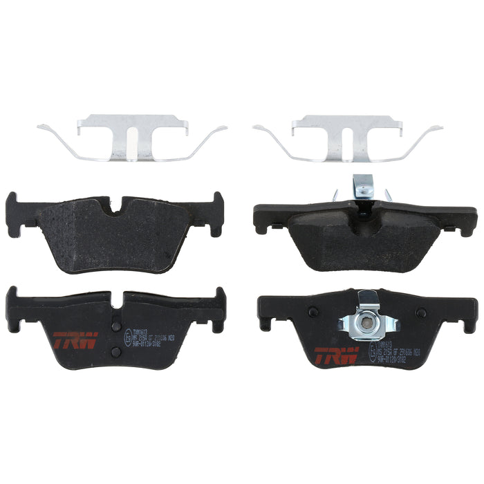 Rear Disc Brake Pad Set for BMW 328i 2012 - 2016 TRW Ultra TXM1613