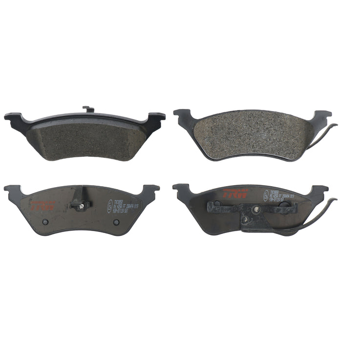 Rear Disc Brake Pad Set for Dodge Grand Caravan 2001 - 2007 TRW Ultra TXC0858