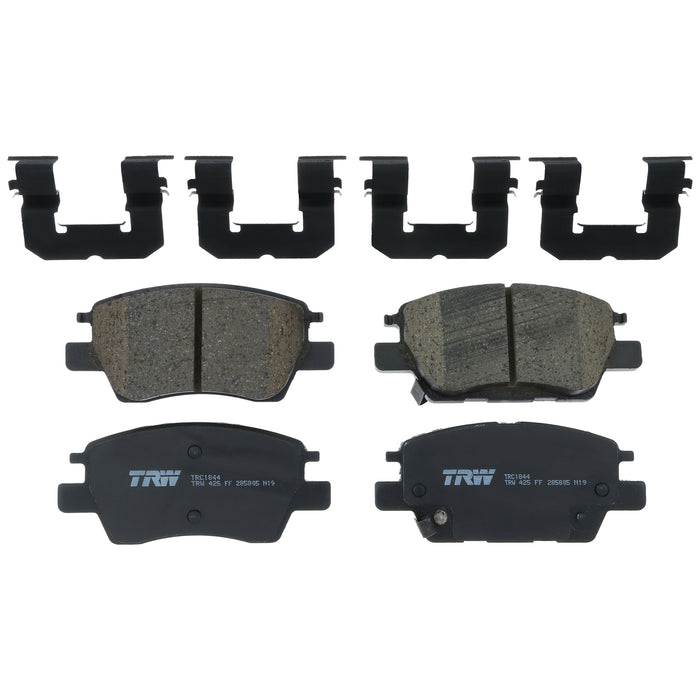 Front Disc Brake Pad Set for Chevrolet Cruze 2016 - 2019 TRW Pro TRC1844