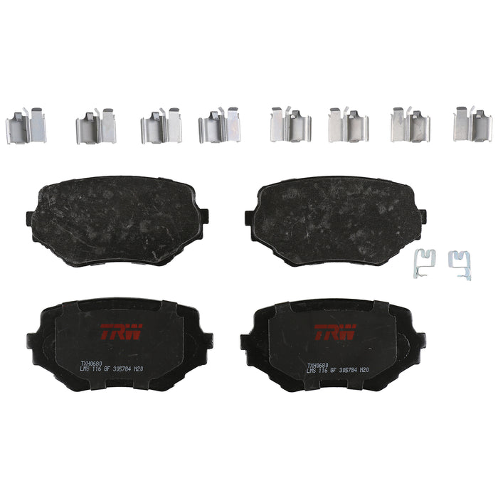 Front Disc Brake Pad Set for Suzuki Grand Vitara 1999 - 2005 TRW Ultra TXH0680