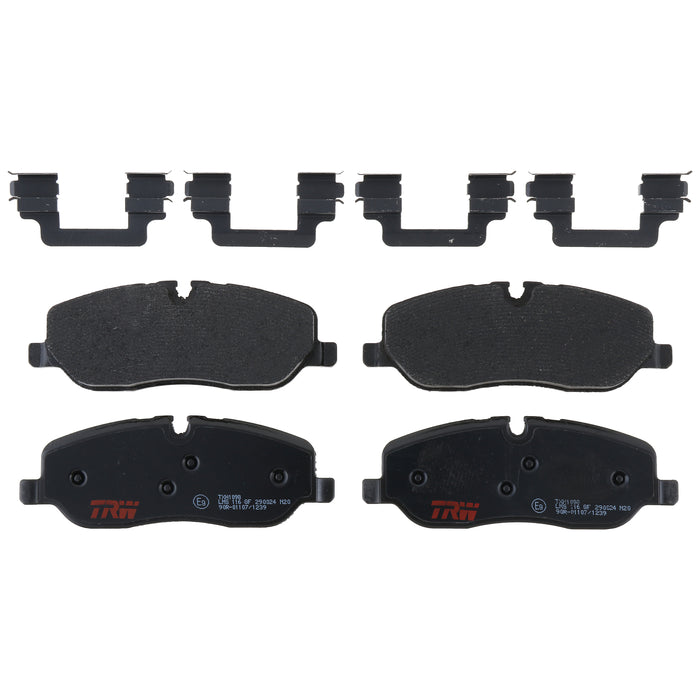 Front Disc Brake Pad Set for Land Rover LR3 2005 - 2009 TRW Ultra TXH1098