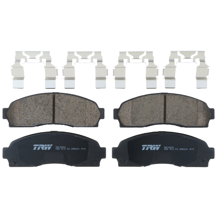 Front Disc Brake Pad Set for Ford Ranger 2003 - 2011 TRW Pro TRC0833