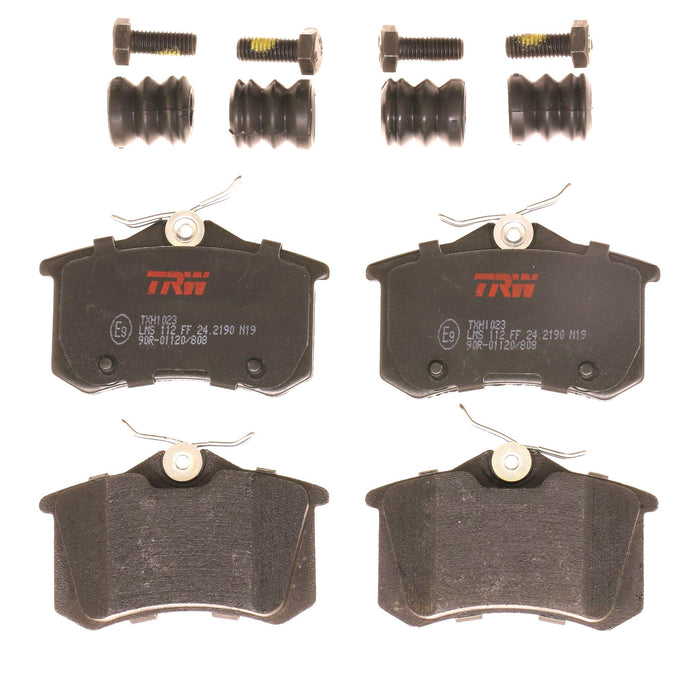 Rear Disc Brake Pad Set for Audi A4 Quattro 2003 - 2006 TRW Ultra TXH1023