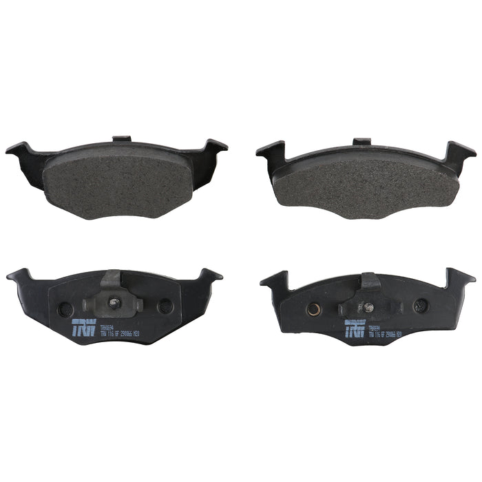 Front Disc Brake Pad Set for Volkswagen Jetta 1996 TRW Pro TRH0694