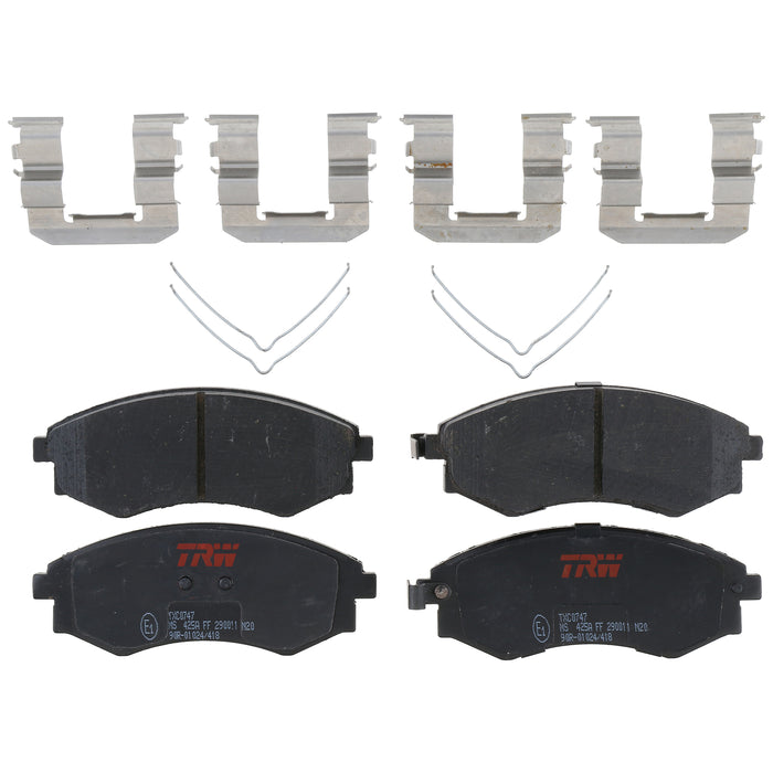 Front Disc Brake Pad Set for Hyundai Sonata 1998 - 2004 TRW Ultra TXC0747