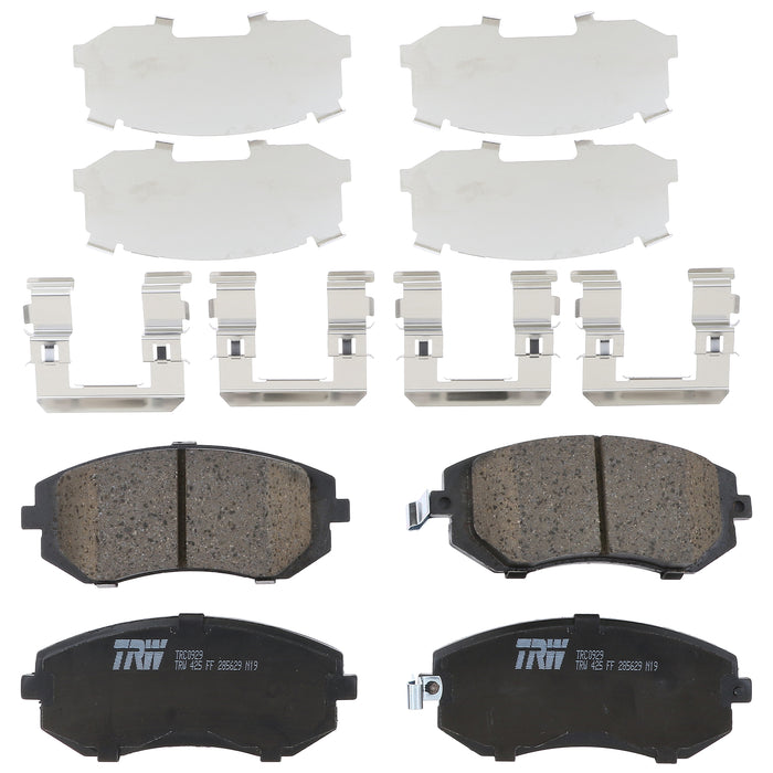 Front Disc Brake Pad Set for Subaru Outback 2002 - 2012 TRW Pro TRC0929