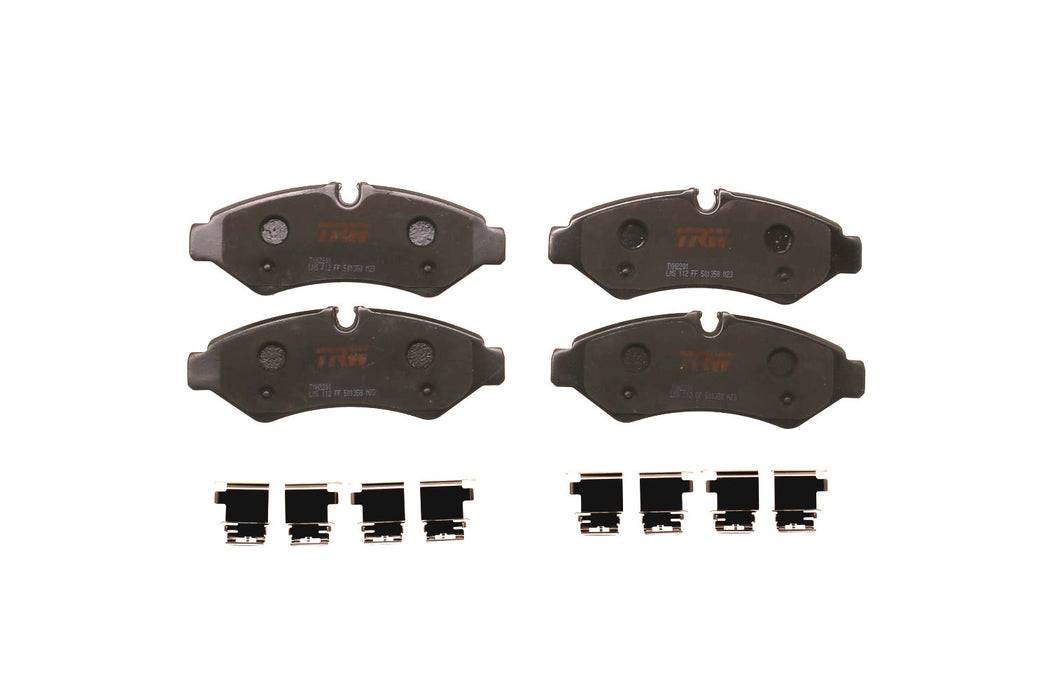 Rear Disc Brake Pad Set for Mercedes-Benz Sprinter 2500 2019 - 2020 TRW Ultra TXH2201