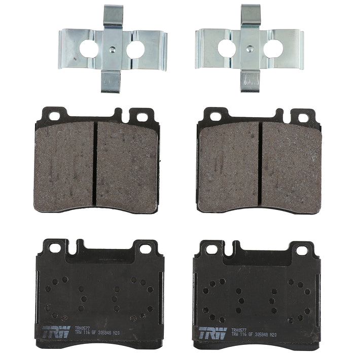 Front Disc Brake Pad Set for Mercedes-Benz CL600 1998 - 1999 TRW Pro TRH0577