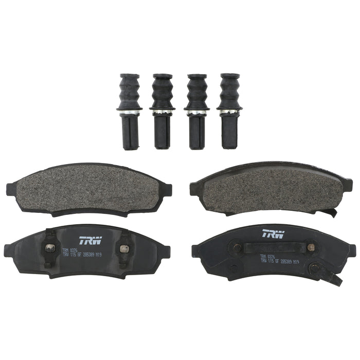 Front Disc Brake Pad Set for Chevrolet Lumina 1990 - 2001 TRW Pro TRM0376
