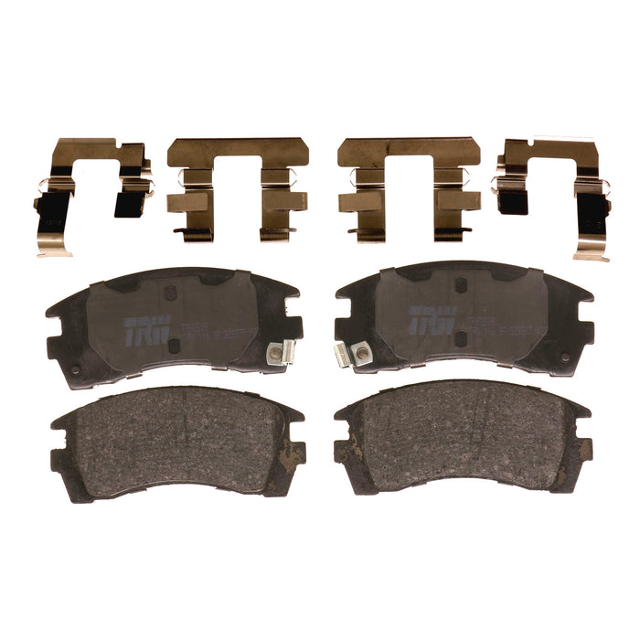 Front Disc Brake Pad Set for Nissan Sentra 1991 - 1994 TRW Pro TRH0509