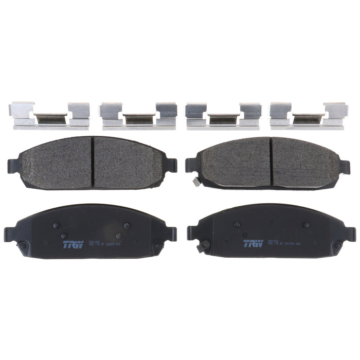 Front Disc Brake Pad Set for Jeep Grand Cherokee 2005 - 2010 TRW Pro TRM1080