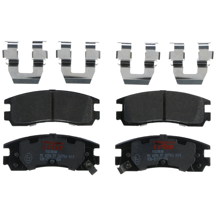 Rear Disc Brake Pad Set for Cadillac DeVille 1994 - 1996 TRW Ultra TXC0508