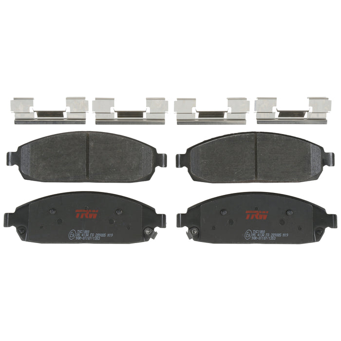 Front Disc Brake Pad Set for Jeep Grand Cherokee 2005 - 2010 TRW Ultra TXC1080
