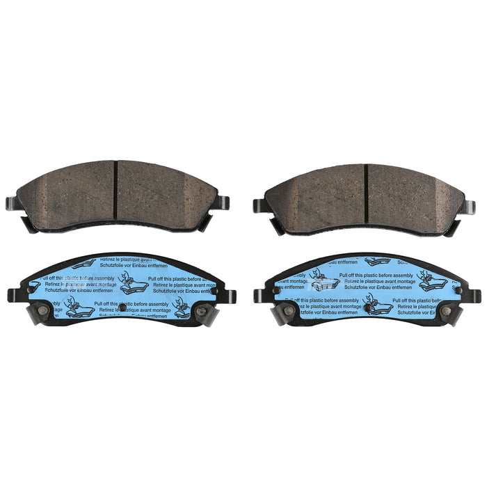 Front Disc Brake Pad Set for Cadillac SRX 2004 - 2009 TRW Pro TRC1019