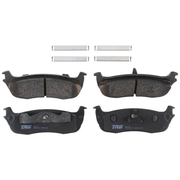 Rear Disc Brake Pad Set for Ford Expedition 1998 - 1999 TRW Pro TRC0711