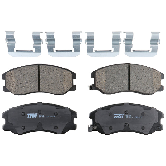 Front Disc Brake Pad Set for Chevrolet Equinox 2007 - 2009 TRW Pro TRC1264