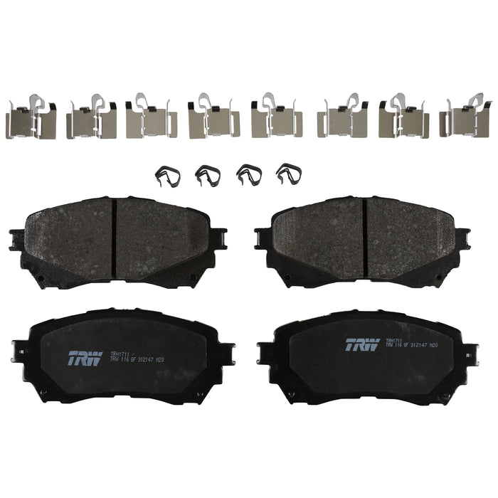 Front Disc Brake Pad Set for Mazda 6 2014 - 2020 TRW Pro TRH1711