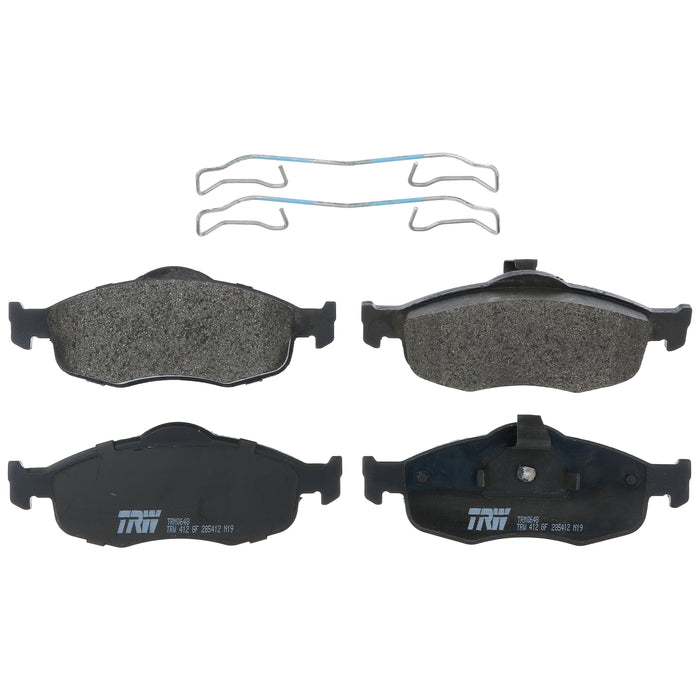 Front Disc Brake Pad Set for Mercury Cougar 1999 - 2002 TRW Pro TRM0648