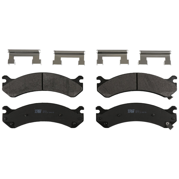 Front Disc Brake Pad Set for Chevrolet Silverado 2500 HD 2001 - 2006 TRW  Pro TRM0784