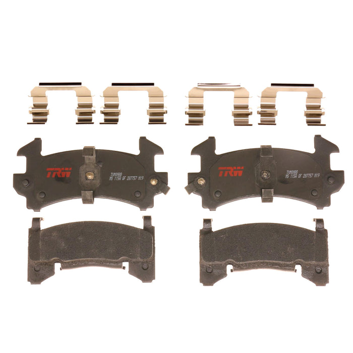 Front Disc Brake Pad Set for Chevrolet S10 2003 TRW  Ultra TXM0988